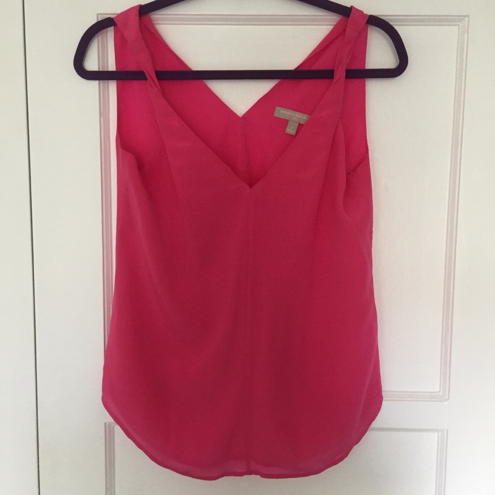 Banana Republic Silk Top sz 2